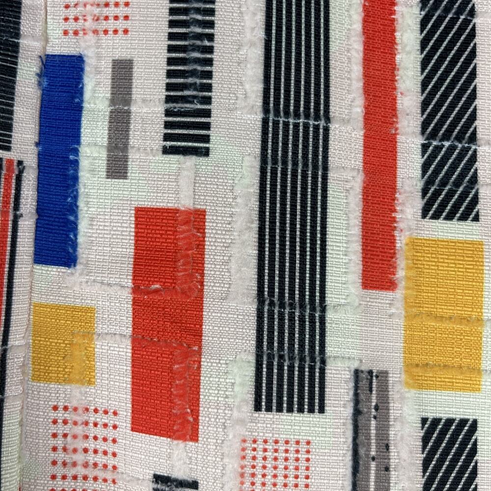 Anthropologie Hutch Willem Skirt Womens 2 A-Line Patchwork Retro 50s Midi Artsy - Picture 16 of 16